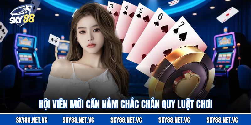 Hội viên mới cần nắm chắc chắn quy luật chơi