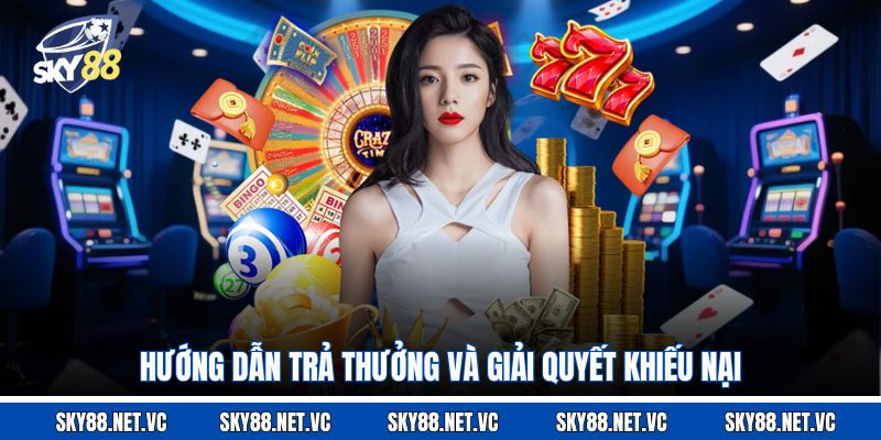 Hướng dẫn trả thưởng và giải quyết khiếu nại