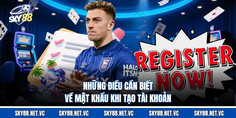 Những điều cần biết về mật khẩu khi tạo tài khoản