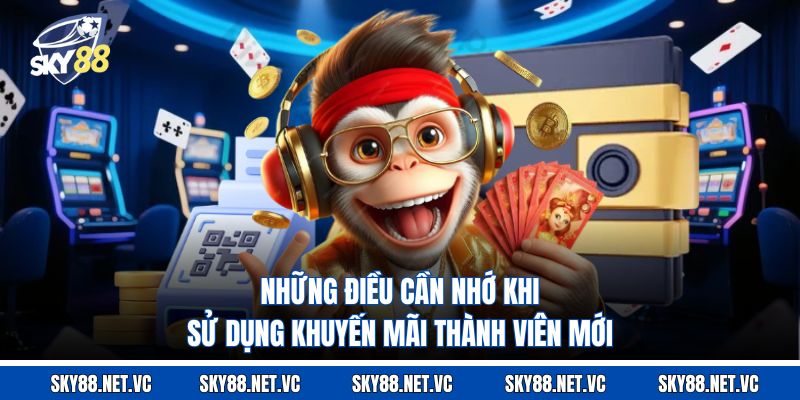Những điều cần nhớ khi sử dụng khuyến mãi thành viên mới