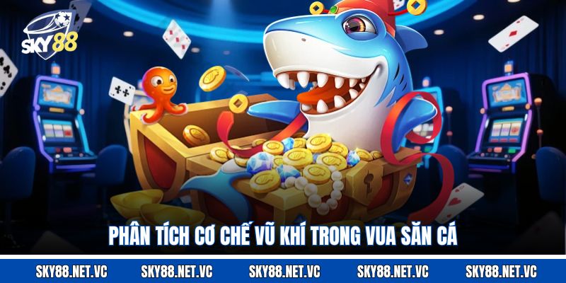 Phân tích cơ chế vũ khí trong vua săn cá