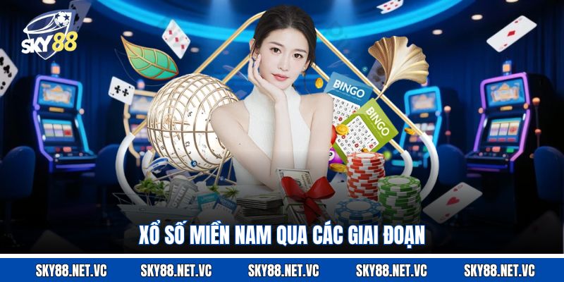 Xổ số miền Nam qua các giai đoạn